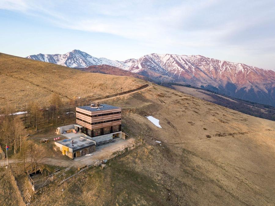 Capanna Monte Bar (1602 m) in Schweiz – SAC-Schutzhütte