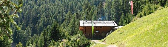 Schlernbödelehütte (1693 m) in Italien – AVS-Schutzhütte
