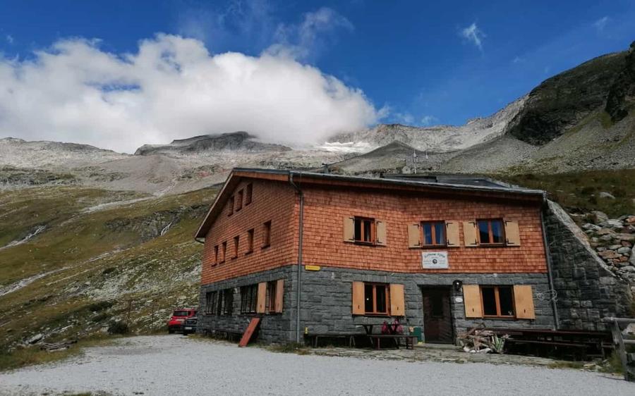 Giessener Hütte (2215m) in Österreich – DAV-Schutzhütte