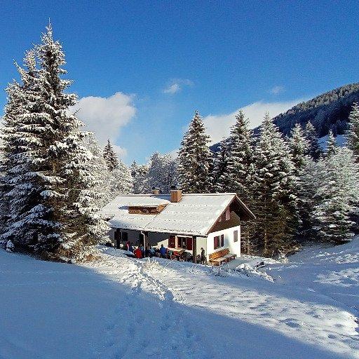 Gauenhütte (1235 m) in Österreich – DAV-Schutzhütte