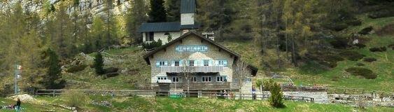 Alpe Pozza "Vincenzo Lancia" (1.802 m) in Italien – SAT-Schutzhütte