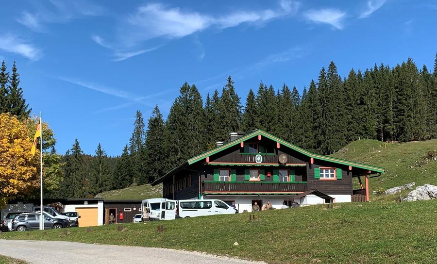 Reichenhaller Haus (1750m) in Deutschland – DAV-Schutzhütte