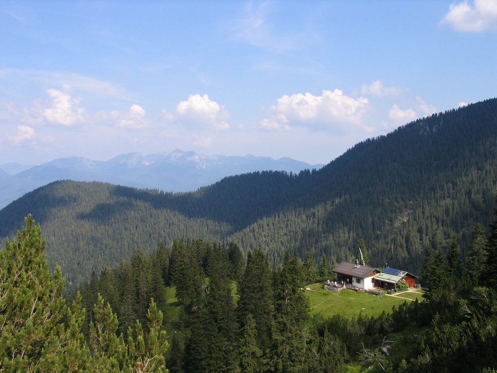 Hochlandhütte (1630) in Deutschland – DAV-Schutzhütte